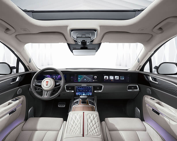 Hongqi E-HS9 2023 690km Qixiang Version 6seats Electric Vehicle Electric Car 